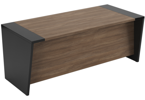 Стол письменный 200 панель - древесная, цвет дуб + черный