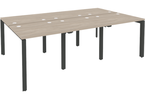 Рабочая станция, цвет дуб аттик