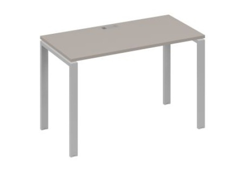Стол письменный Мира Нумо, цвет мокко премиум + серый