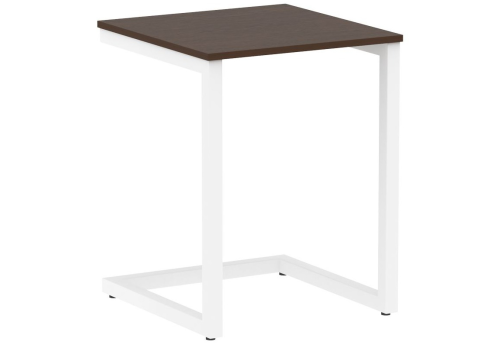 Стол письменный, цвет венге + белый