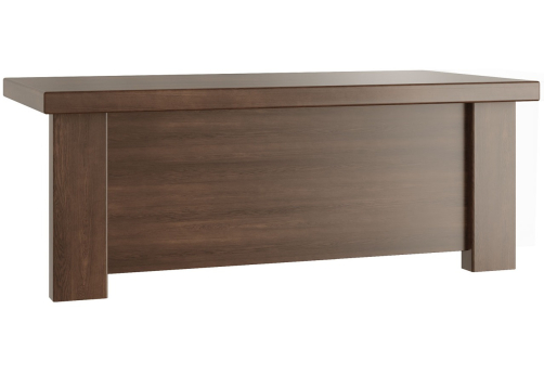 Стол письменный, цвет темный дуб