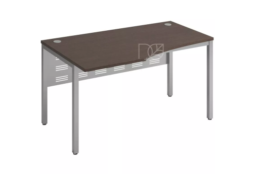 Стол эргономичный (экран - металл) левый, цвет венге