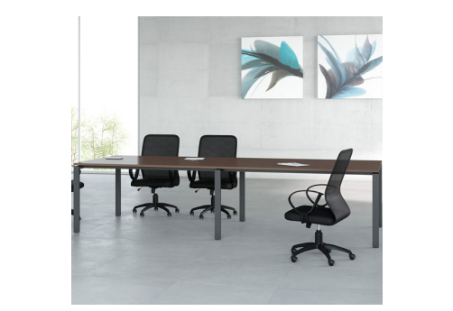 Стол переговорный сборный Делфи, цвет тёмный дуб