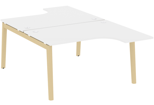 Рабочая станция эргономичная, цвет белый