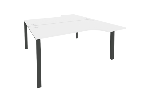 Рабочая станция эргономичная, цвет белый