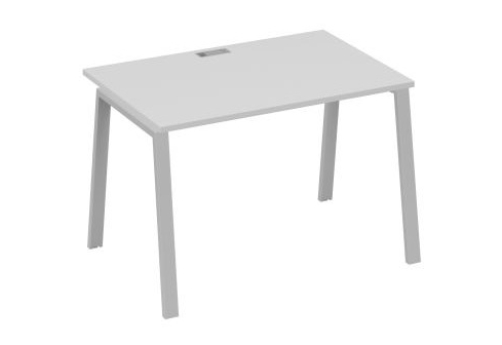 Стол письменный Мира Трио, цвет серый + серый
