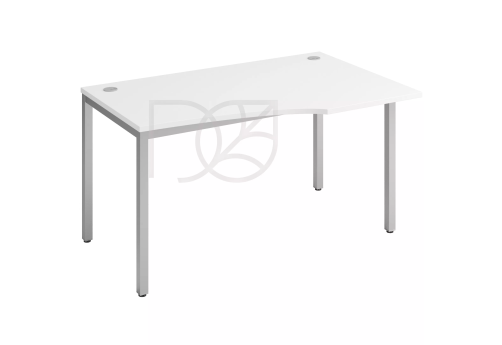 Стол эргономичный правый, цвет белый