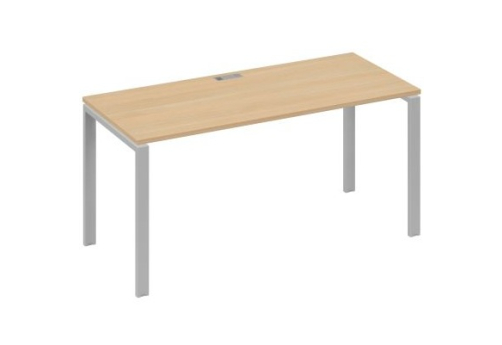 Стол письменный Мира Нумо, цвет натуральный дуб + серый