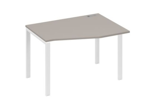 Стол эргономичный правый Мира Нумо, цвет мокко премиум + белый