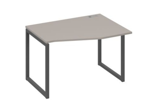 Стол эргономичный правый Мира Одри, цвет мокко премиум + антрацит