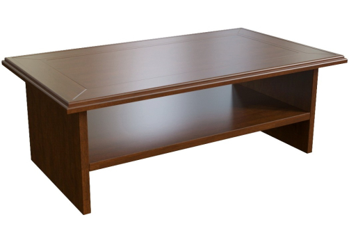 Стол кофейный, цвет темный орех