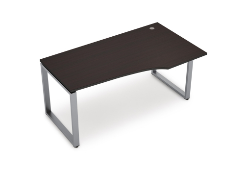 Стол криволинейный правый Деко Опера, цвет венге