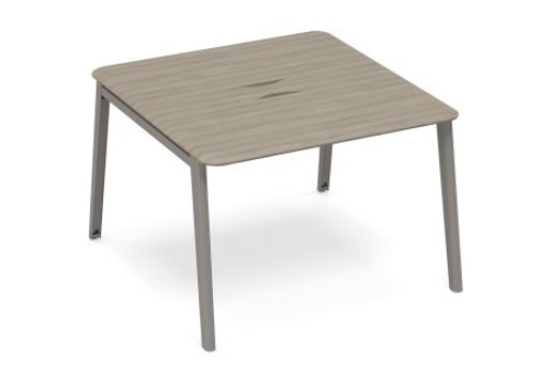 Стол для переговоров Види Металл, цвет вяз