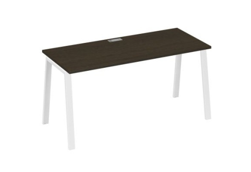 Стол письменный Мира Трио, цвет венге + белый
