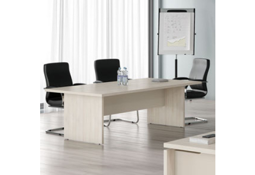 Стол для переговоров Лонди, цвет дуб шамони светлый