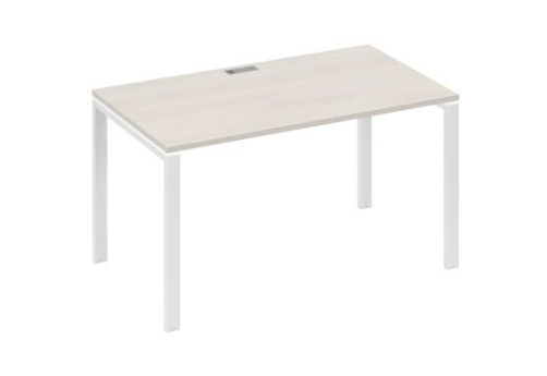 Стол письменный Мира Нумо, цвет дуб шамони + белый