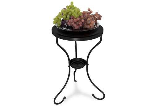 Стол журнальный Лето 1034, цвет черный муар