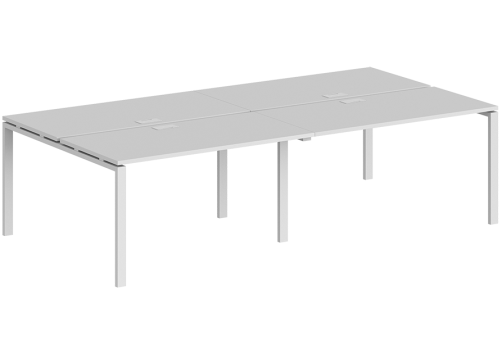 Рабочая станция Индиго Сет, цвет белый + белый