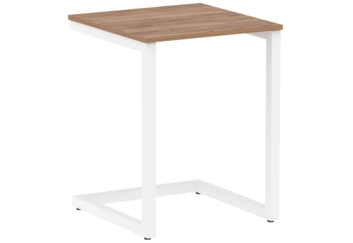 Стол письменный, цвет дуб табак + белый