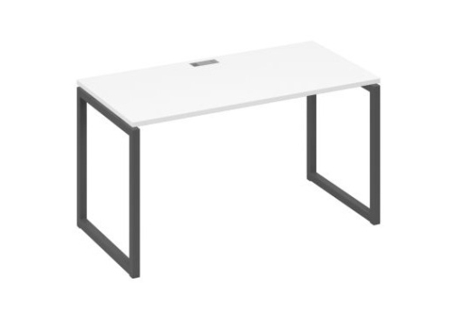 Стол письменный Мира Одри, цвет белый премиум + антрацит