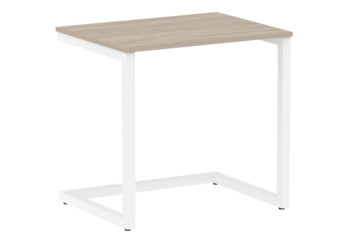 Стол письменный, цвет дуб аттик + белый