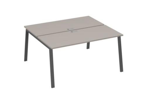 Рабочая станция 2х160 Мира Трио, цвет мокко премиум + антрацит