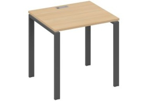 Стол письменный Мира Нумо, цвет натуральный дуб + антрацит