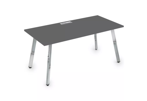 Стол прямой, цвет графит