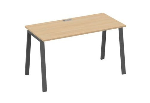 Стол письменный Мира Трио, цвет натуральный дуб + антрацит