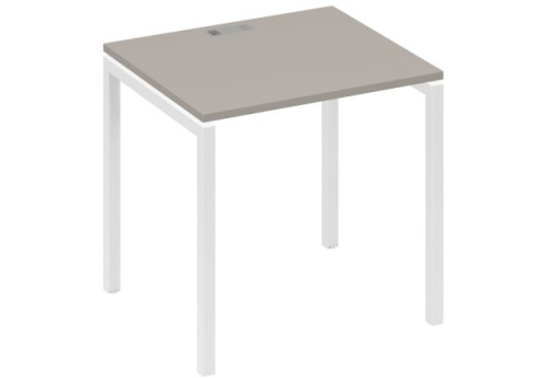 Стол письменный Мира Лофт, цвет мокко премиум + белый