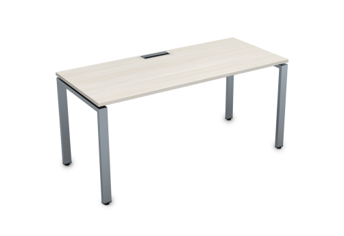 Стол рабочий Платинум Персонал, цвет слоновая кость