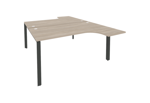 Рабочая станция эргономичная, цвет дуб аттик