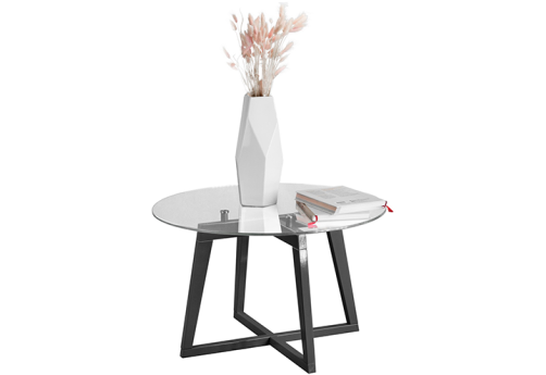 Стол журнальный Лето 1060, цвет серый меланж