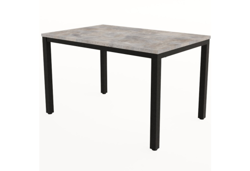 Стол обеденный прямоугольный Мальта, цвет базальт