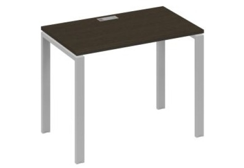 Стол письменный Мира Нумо, цвет венге + серый