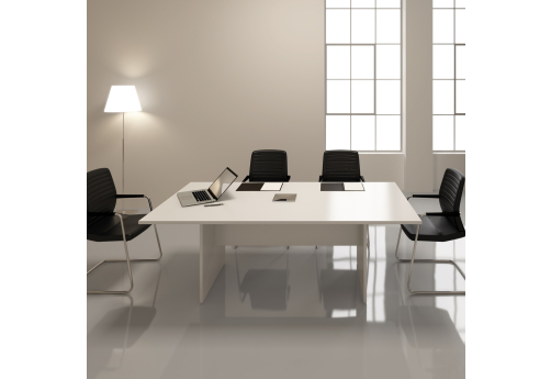 Стол для переговоров Деко, цвет белый