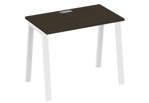 Стол письменный Мира Трио, цвет венге + белый