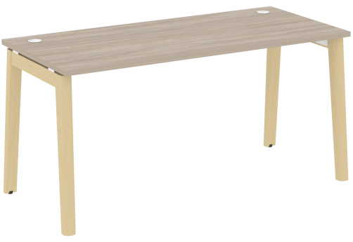 Стол прямой, цвет дуб аттик