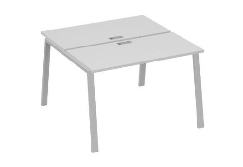 Рабочая станция 2х120 Мира Трио, цвет серый + серый