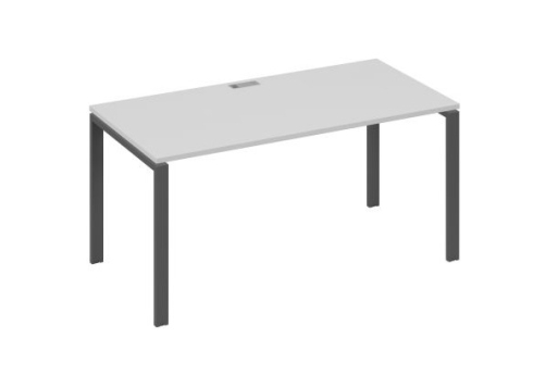 Стол письменный Мира Нумо, цвет серый + антрацит