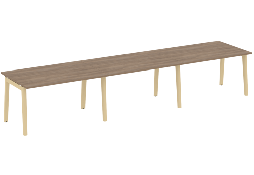 Стол для переговоров (3 столешницы), цвет дуб аризона