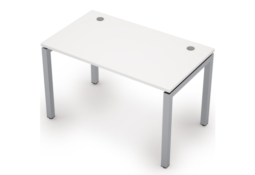 Стол прямолинейный Деко Тренд, цвет белый
