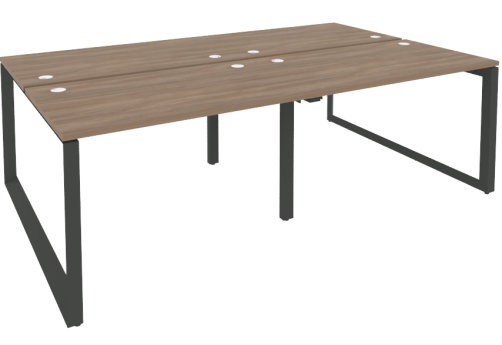 Рабочая станция, цвет дуб Аризона + черный