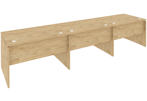 Рабочая станция, цвет тиквуд светлый