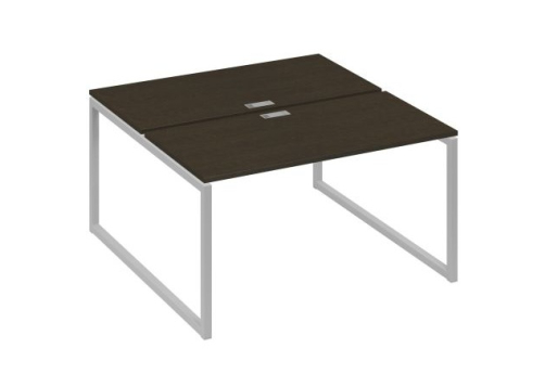 Рабочая станция (2х140) Мира Одри, цвет венге + серый