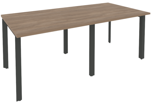 Стол для переговоров (2 столешницы), цвет дуб аризона