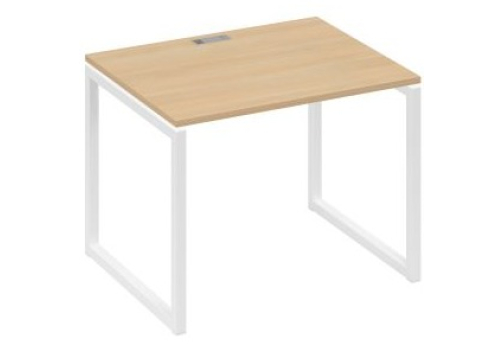 Стол письменный Мира Одри, цвет натуральный дуб + белый