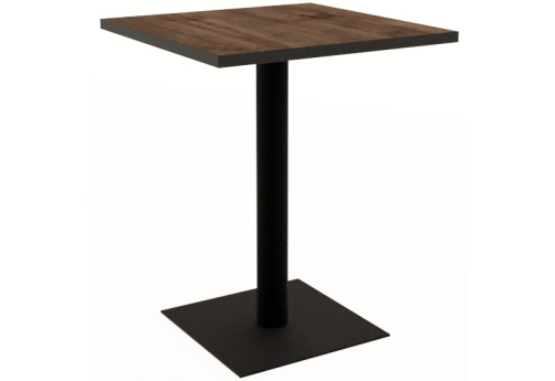 Стол обеденный квадратный Мальта, цвет брауни