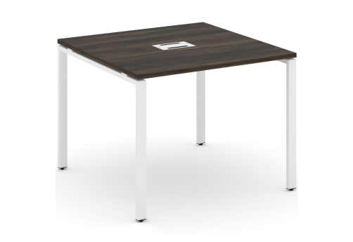 Стол переговорный (1 столешница) Динен, цвет дуб мали-белый