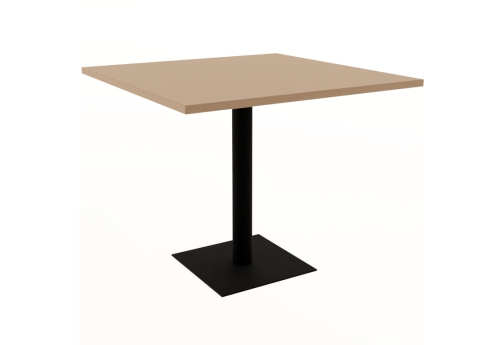 Стол обеденный квадратный Мальта, цвет мокко